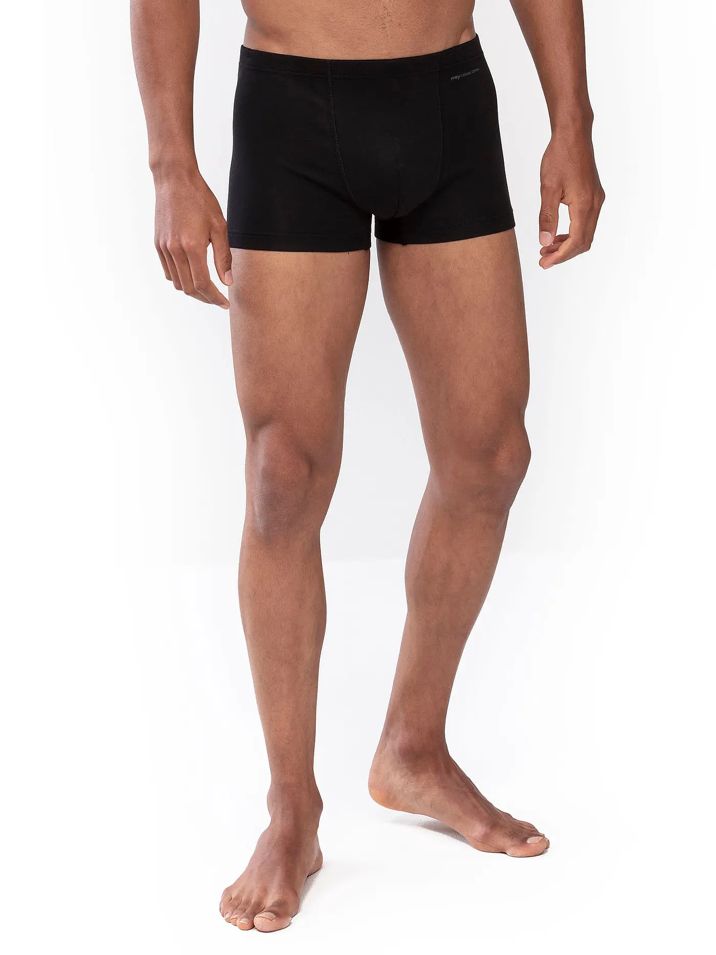 MEY | Pants Casual Cotton Schwarz | 